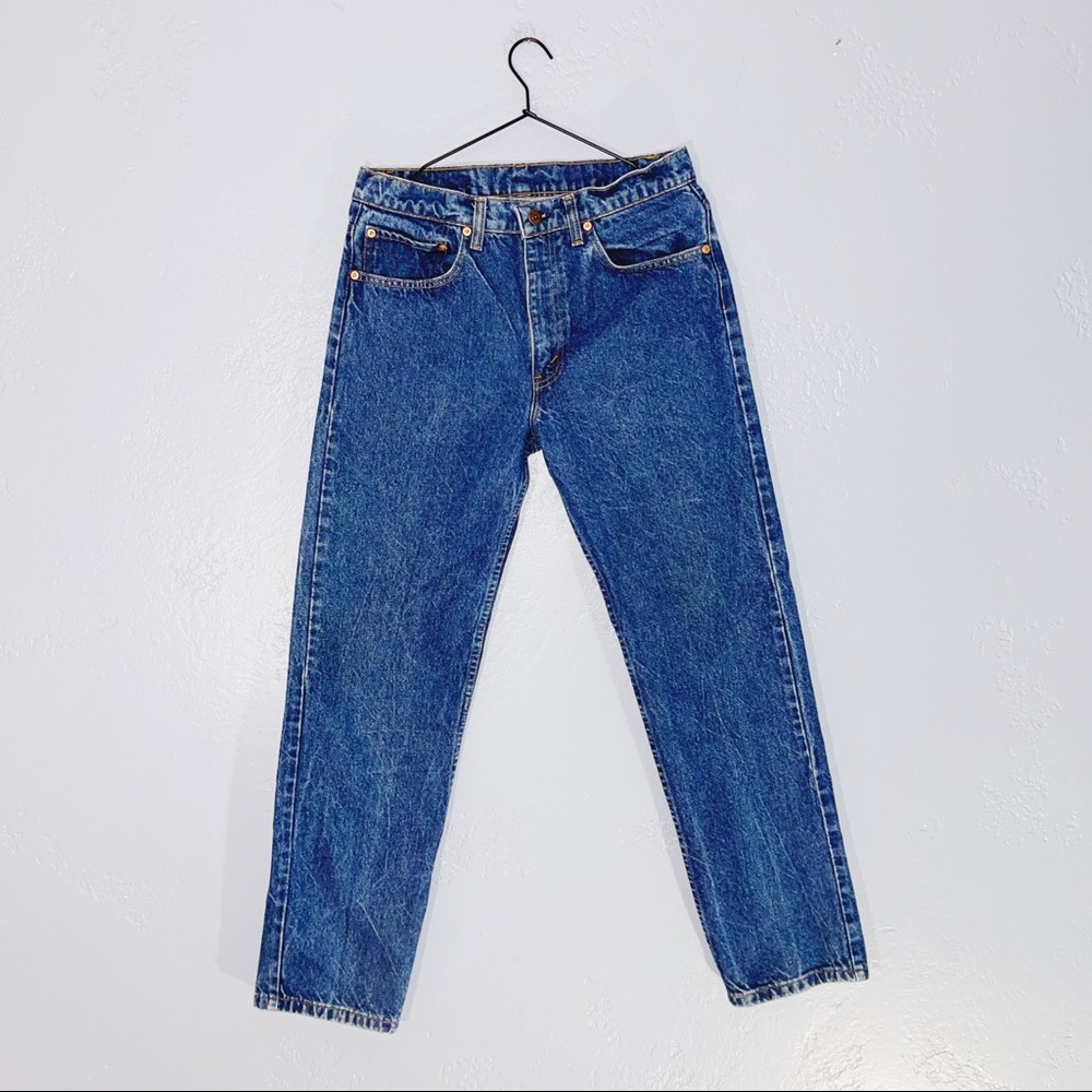 Levi’s 505 VINTAGE 80s DARK WASH JEAN 33/ 31”